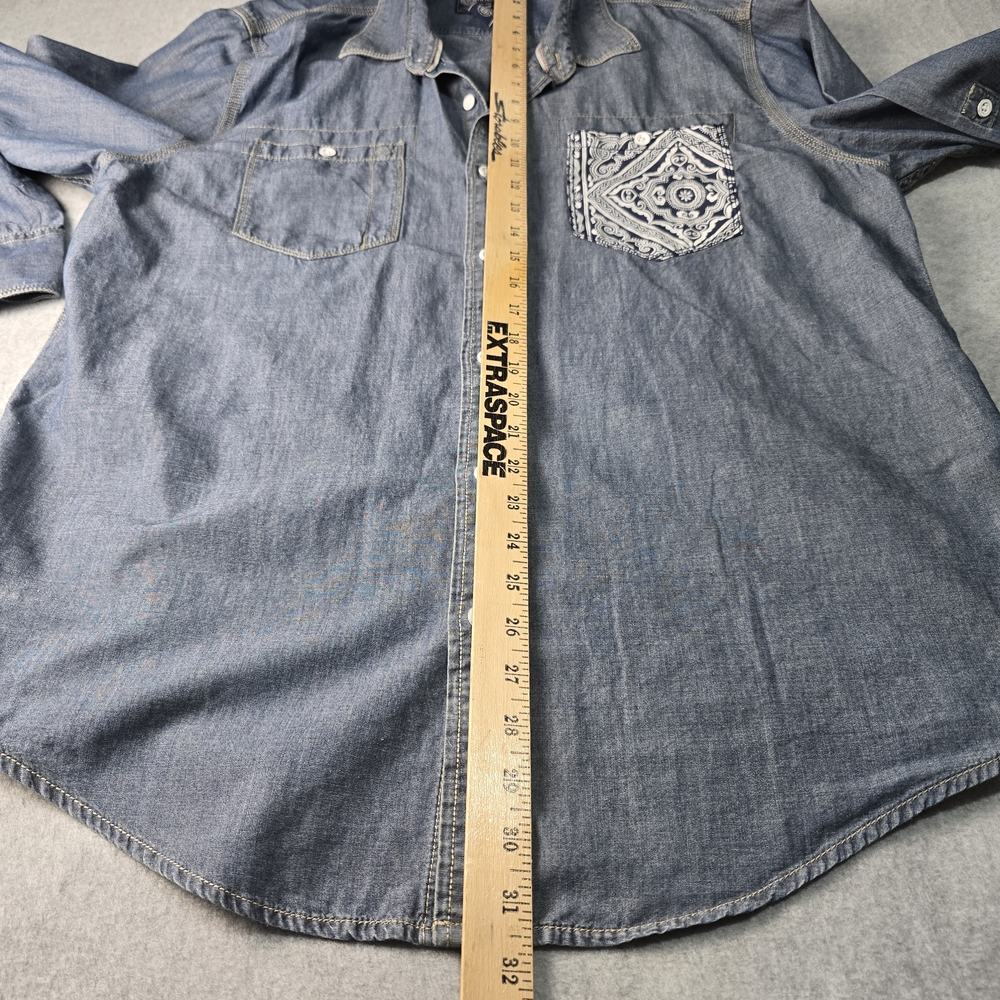 American Rag Cotton Lightweight Denim Women's XL Shirt - Picture 9 of 11